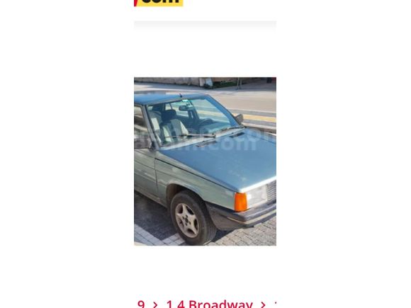 Sahibinden Renault R 9 1.4 Broadway 1987 Model