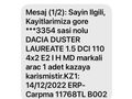 Sahibinden Dacia Duster 1.5 dCi Laureate 2014 Model 