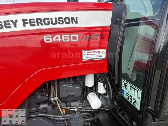 2009 MASSEY 6460 DYNA-6 SİSU MOTOR İLKEL SIFIR GİBİ TRAKTÖR