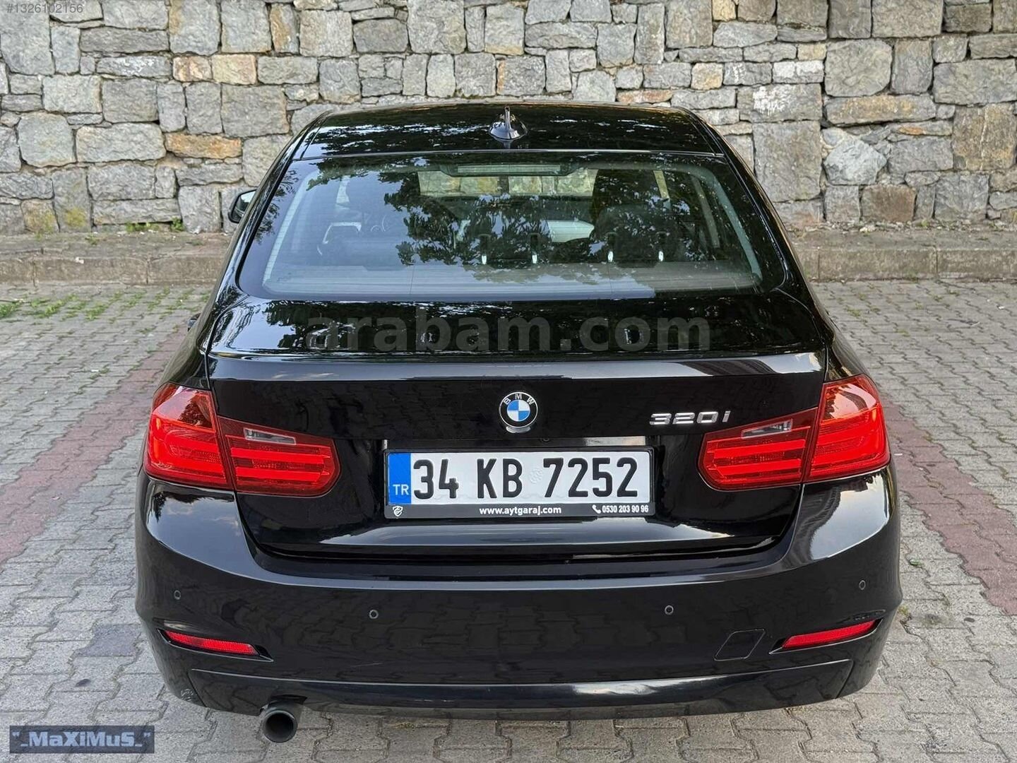 Galeriden BMW 3 Serisi 320i ED Standart 2013 Model İstanbul 170.000 km Siyah 6