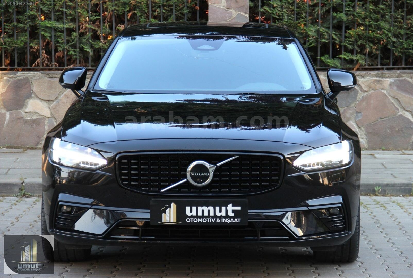 Galeriden Volvo S90 2.0 D B5 Plus Dark 2023 Model Bolu 49.000 km Siyah 2