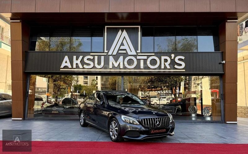 Galeriden Mercedes - Benz C 200 D Exclusive 2016 Model Antalya 229.000 km Füme