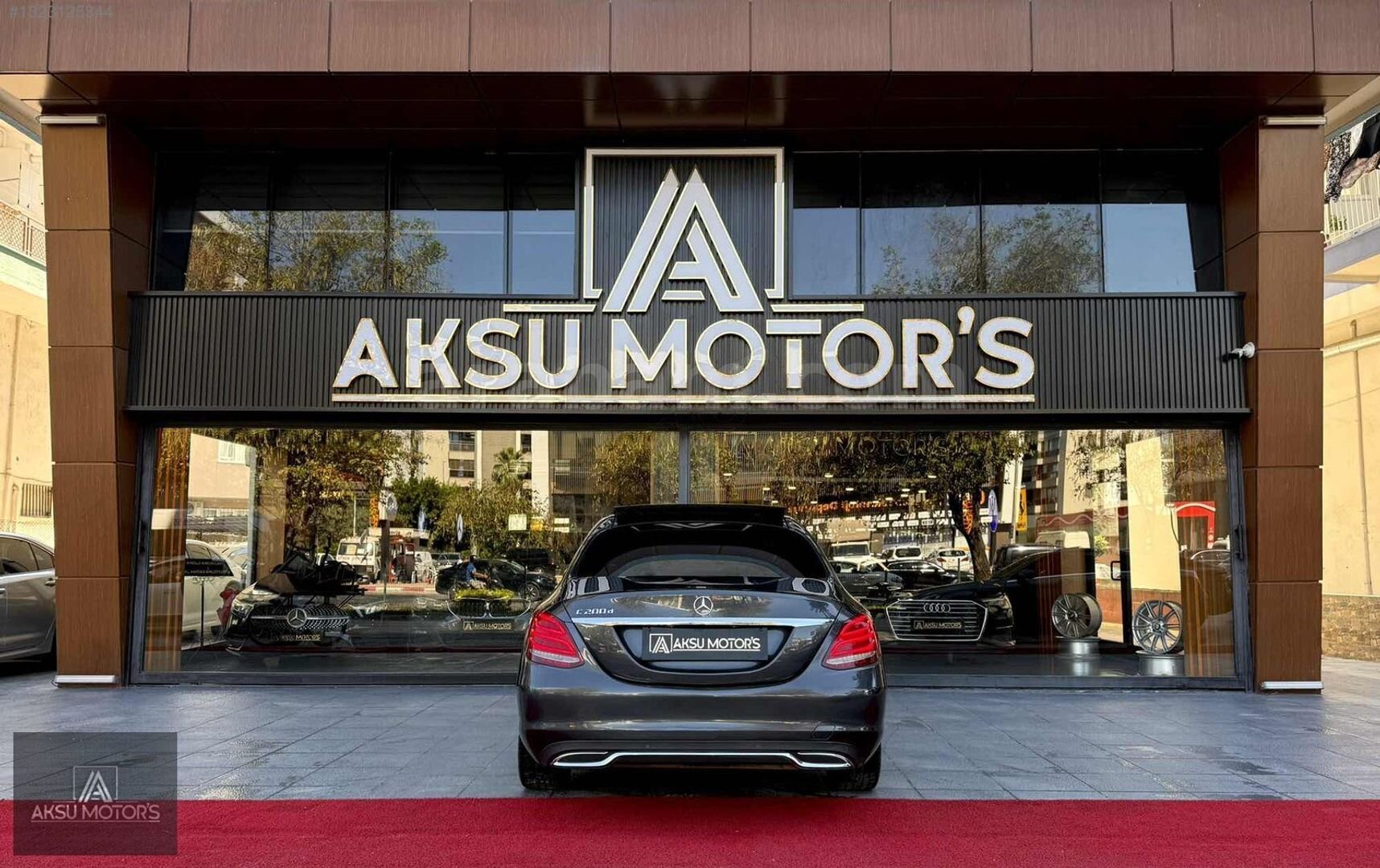 Galeriden Mercedes - Benz C 200 D Exclusive 2016 Model Antalya 229.000 km Füme 6