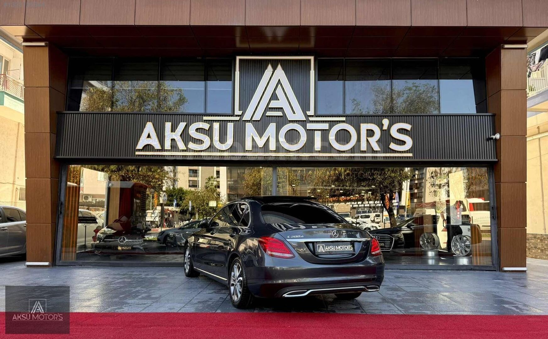 Galeriden Mercedes - Benz C 200 D Exclusive 2016 Model Antalya 229.000 km Füme 7
