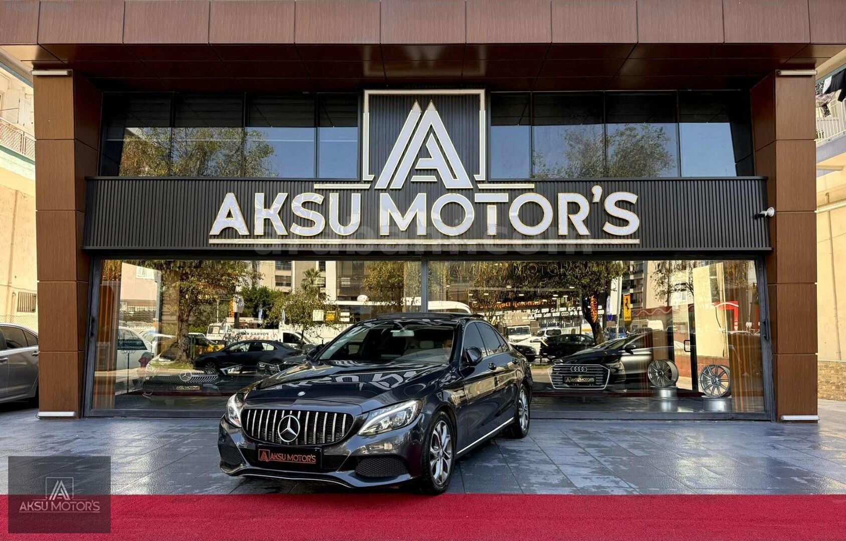 Galeriden Mercedes - Benz C 200 D Exclusive 2016 Model Antalya 229.000 km Füme 4