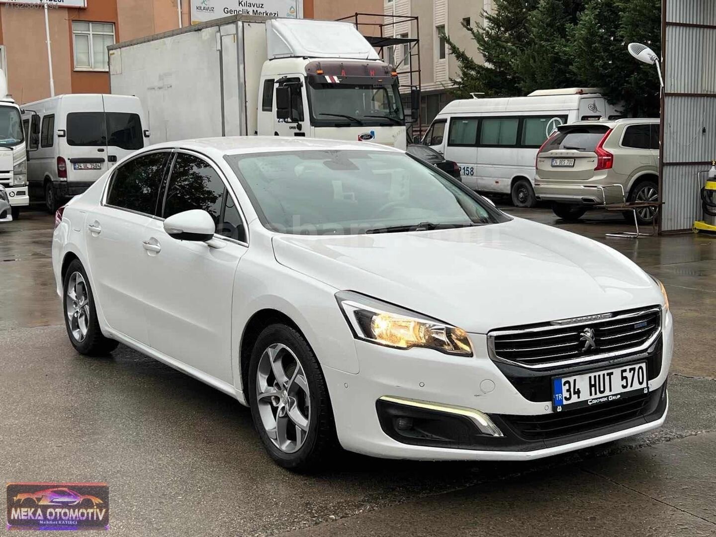 Galeriden Peugeot 508 1.6 BlueHDi Active 2016 Model İstanbul 179.000 km Beyaz 3
