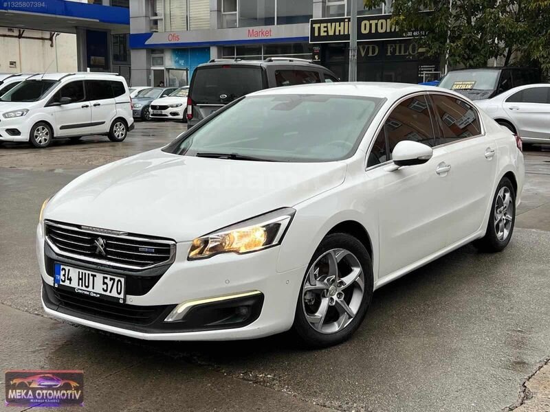 Galeriden Peugeot 508 1.6 BlueHDi Active 2016 Model İstanbul 179.000 km Beyaz