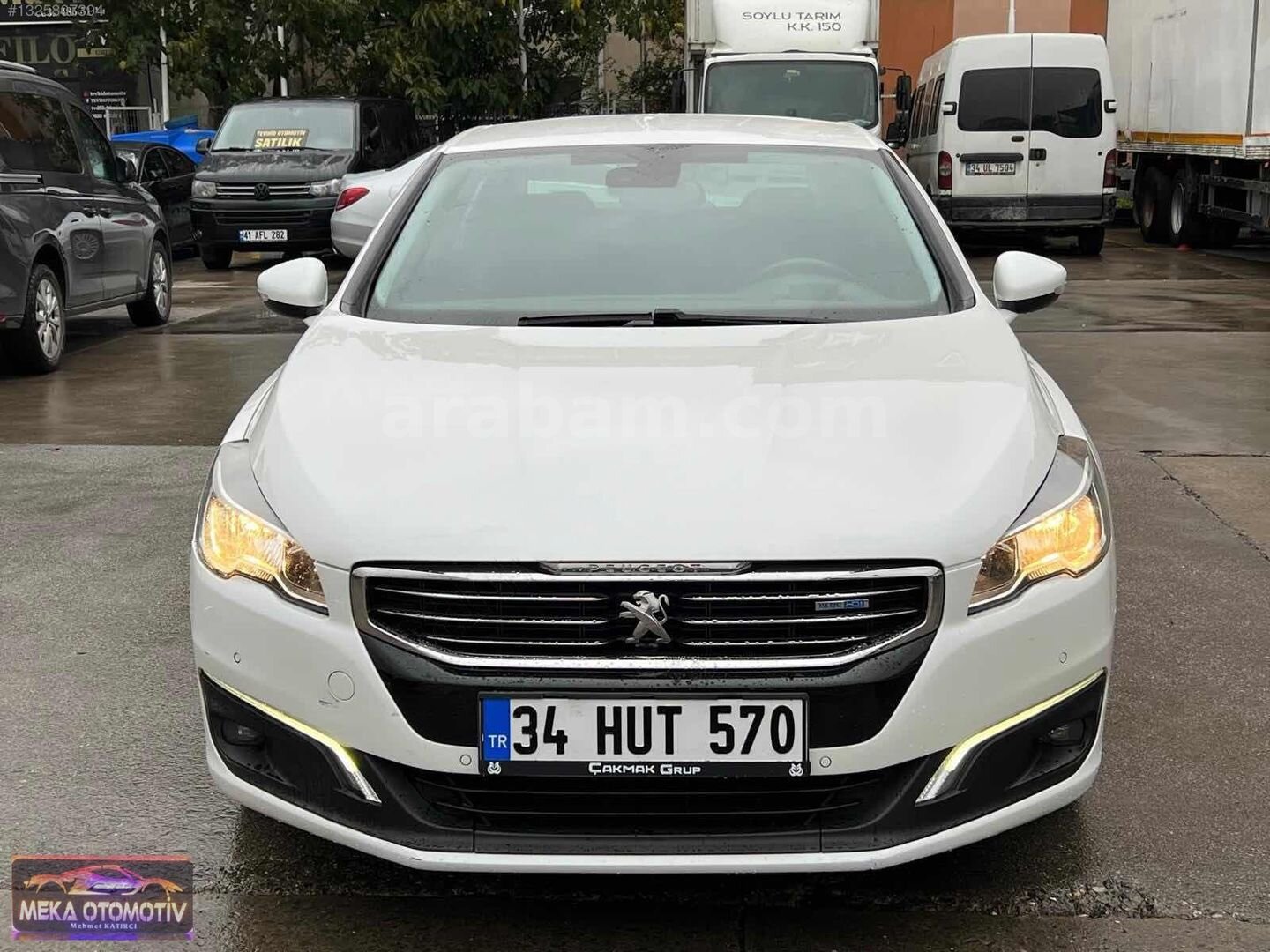 Galeriden Peugeot 508 1.6 BlueHDi Active 2016 Model İstanbul 179.000 km Beyaz 2