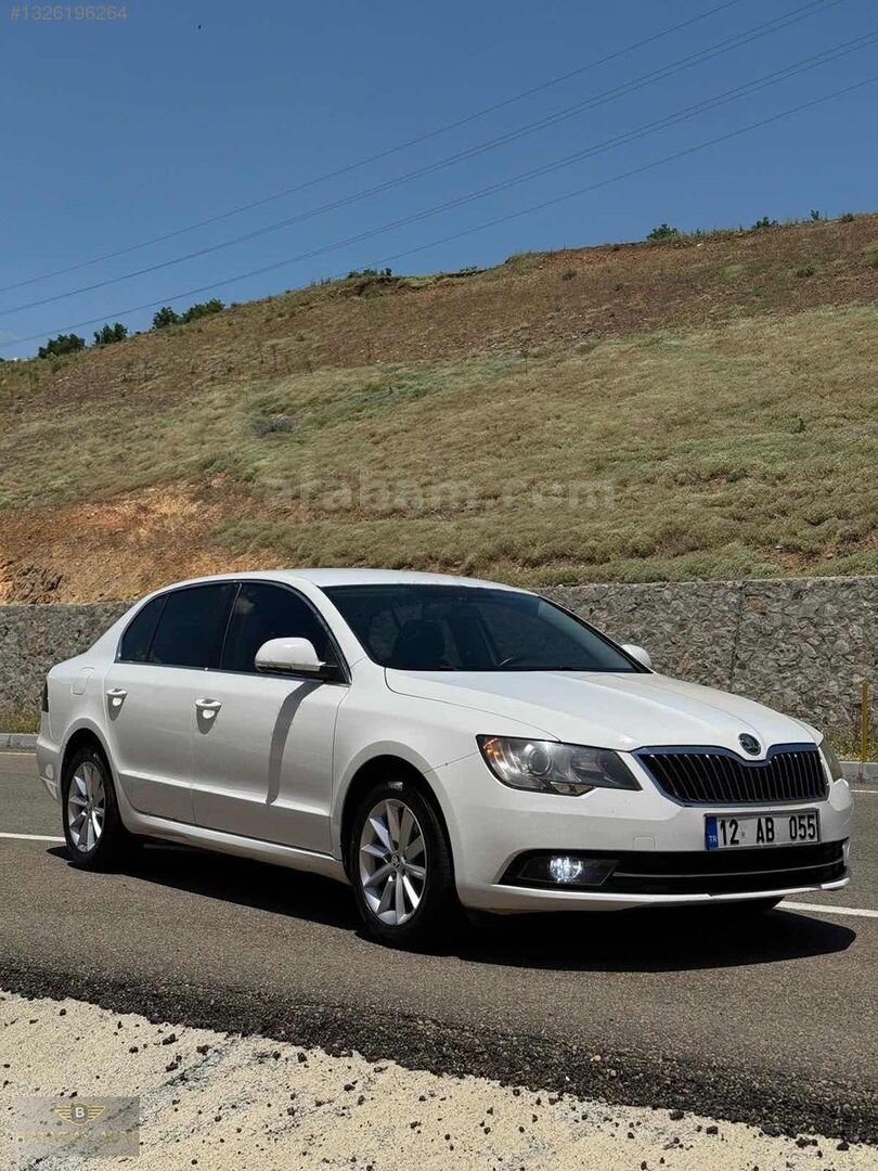 Galeriden Skoda SuperB 1.6 TDI Ambition 2014 Model Bingöl 153.000 km Beyaz 5