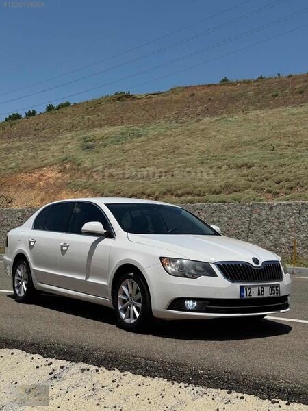 Galeriden Skoda SuperB 1.6 TDI Ambition 2014 Model Bingöl 153.000 km Beyaz