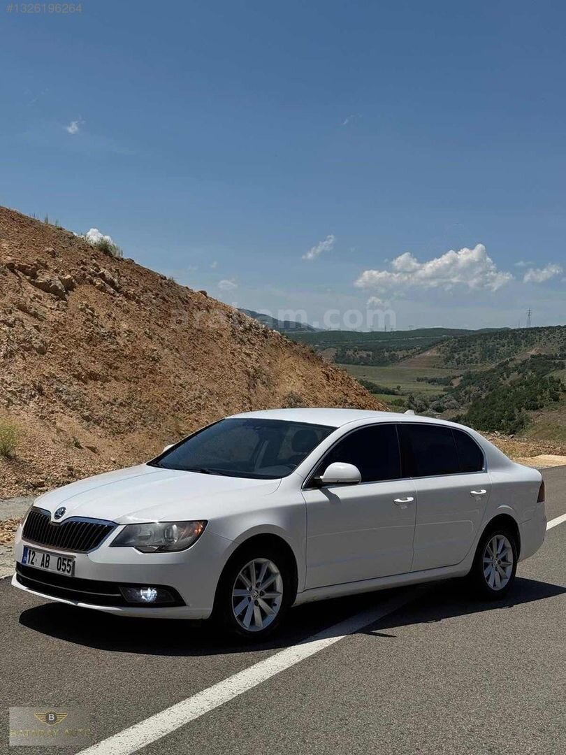 Galeriden Skoda SuperB 1.6 TDI Ambition 2014 Model Bingöl 153.000 km Beyaz 2