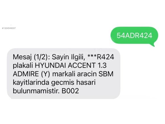 2003 MODEL HYUNDAİ ACCENT 1.3 BENZİN & LPG 303.000 KM