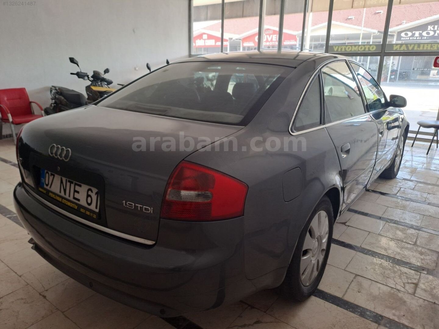 Galeriden Audi A6 Sedan 1.9 TDI 2004 Model Antalya 338.000 km Gri 3