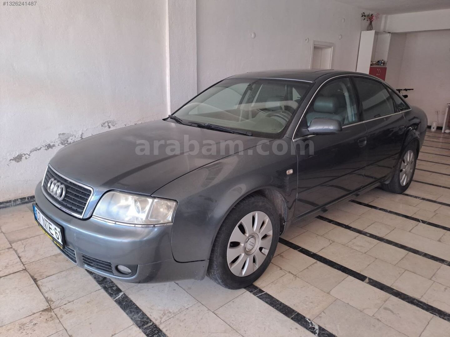 Galeriden Audi A6 Sedan 1.9 TDI 2004 Model Antalya 338.000 km Gri 1
