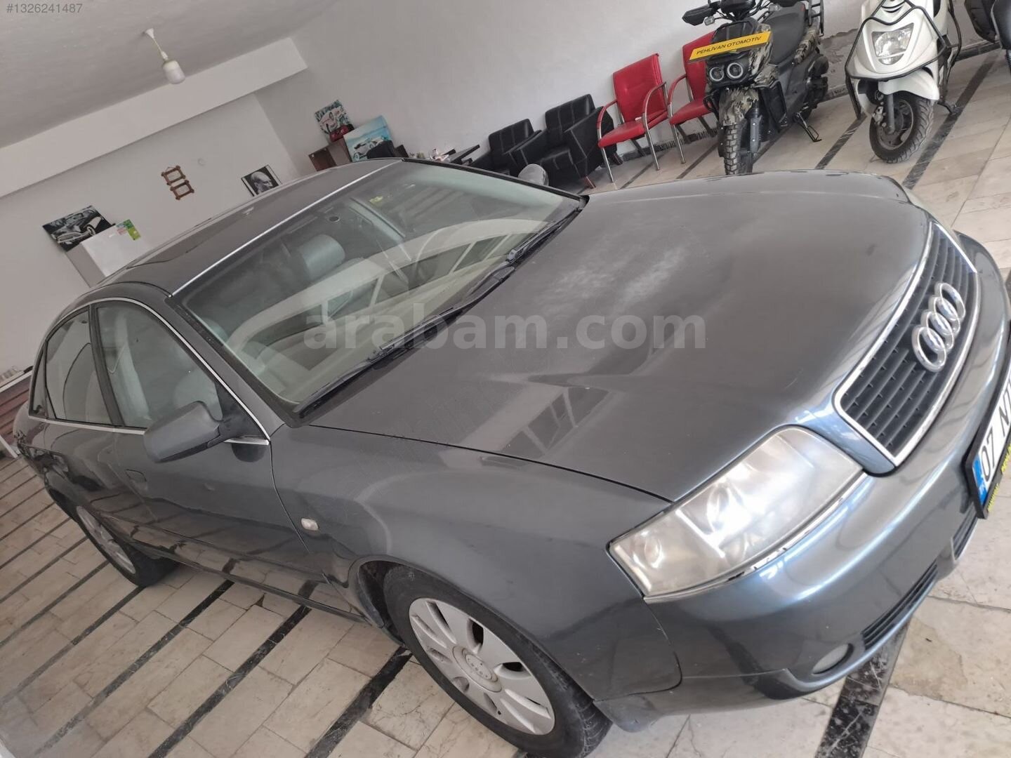 Galeriden Audi A6 Sedan 1.9 TDI 2004 Model Antalya 338.000 km Gri 4