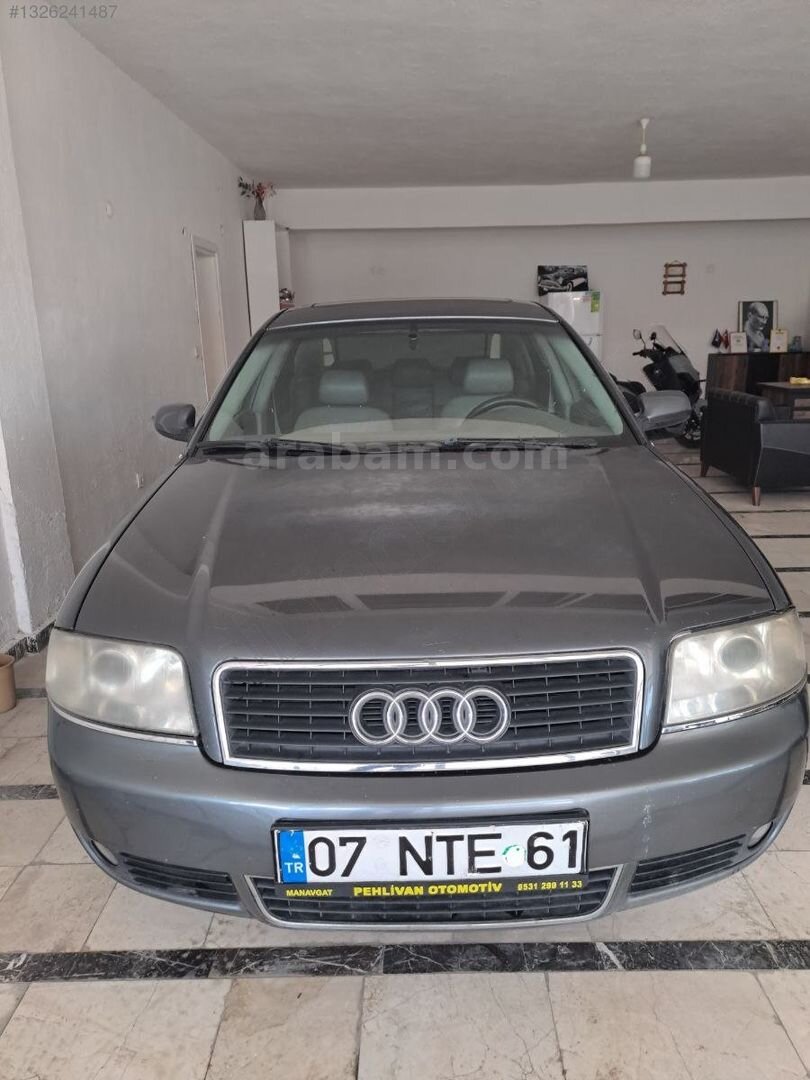 Galeriden Audi A6 Sedan 1.9 TDI 2004 Model Antalya 338.000 km Gri 2