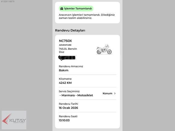 Kutay Bodrum'dan 2024 Honda NC750 X