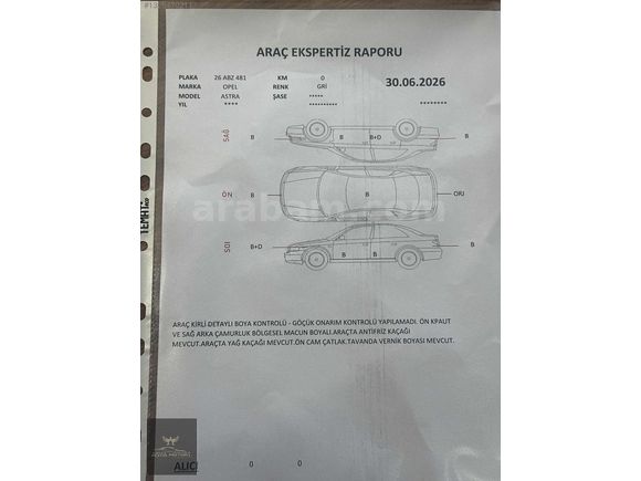 OPEL ASTRA 1.3 CDTI DÜŞÜK KM
