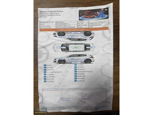BEYEFENDİ AUTO 2012 WOLKSVAGEN BEETLE 1.2TSİ DSG