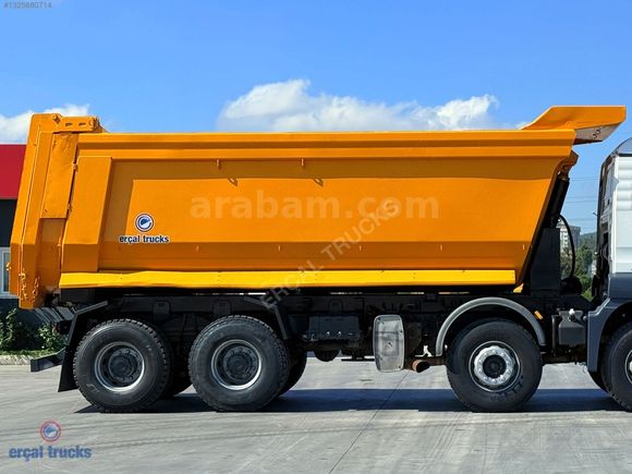 ERÇAL'DAN 2016 MAN TGS'den İnme / Hardox Damper Kasa