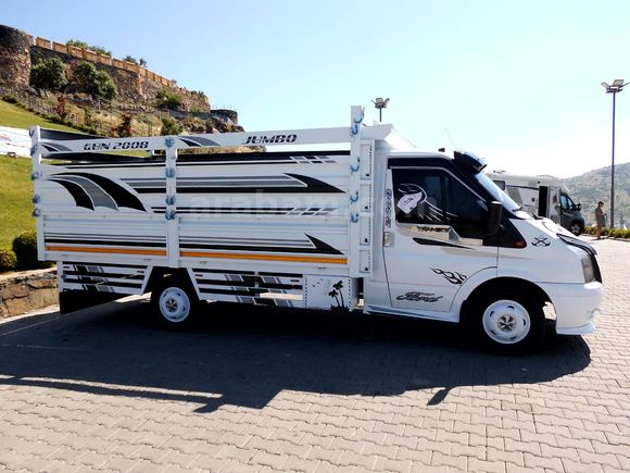 2008 FORD TRANSİT TEK TEKER JUMBO KAMYONET RUHSATLI MASRAFSIZ
