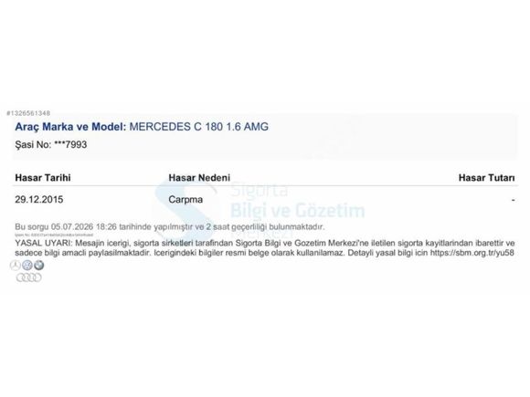 2013 2PARÇA BOAYALI 152.000KM 7GTRONİC AMG