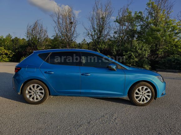 Acil Satlık Seat Leon Mavi 1.6 TDI Style 2016 Model LED & Multimedia 