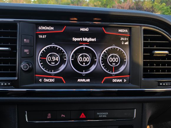 Acil Satlık Seat Leon Mavi 1.6 TDI Style 2016 Model LED & Multimedia 