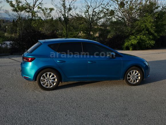 Acil Satlık Seat Leon Mavi 1.6 TDI Style 2016 Model LED & Multimedia 