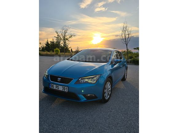 Acil Satlık Seat Leon Mavi 1.6 TDI Style 2016 Model LED & Multimedia 