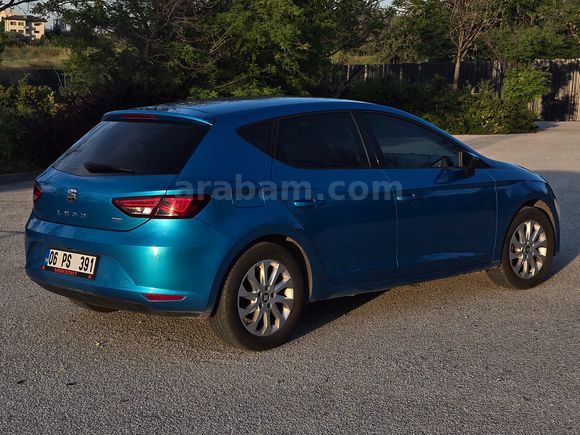 Acil Satlık Seat Leon Mavi 1.6 TDI Style 2016 Model LED & Multimedia 