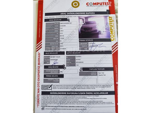 Sahibinden Fiat Linea 1.3 Multijet Active Plus 2015 Model 