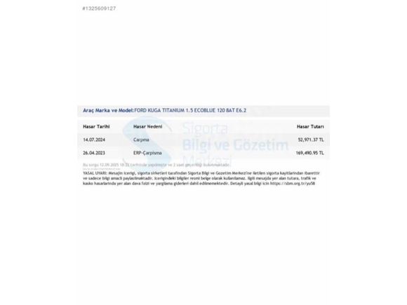 FORD KUGA TİTANYUM DİZEL OTOMATİK