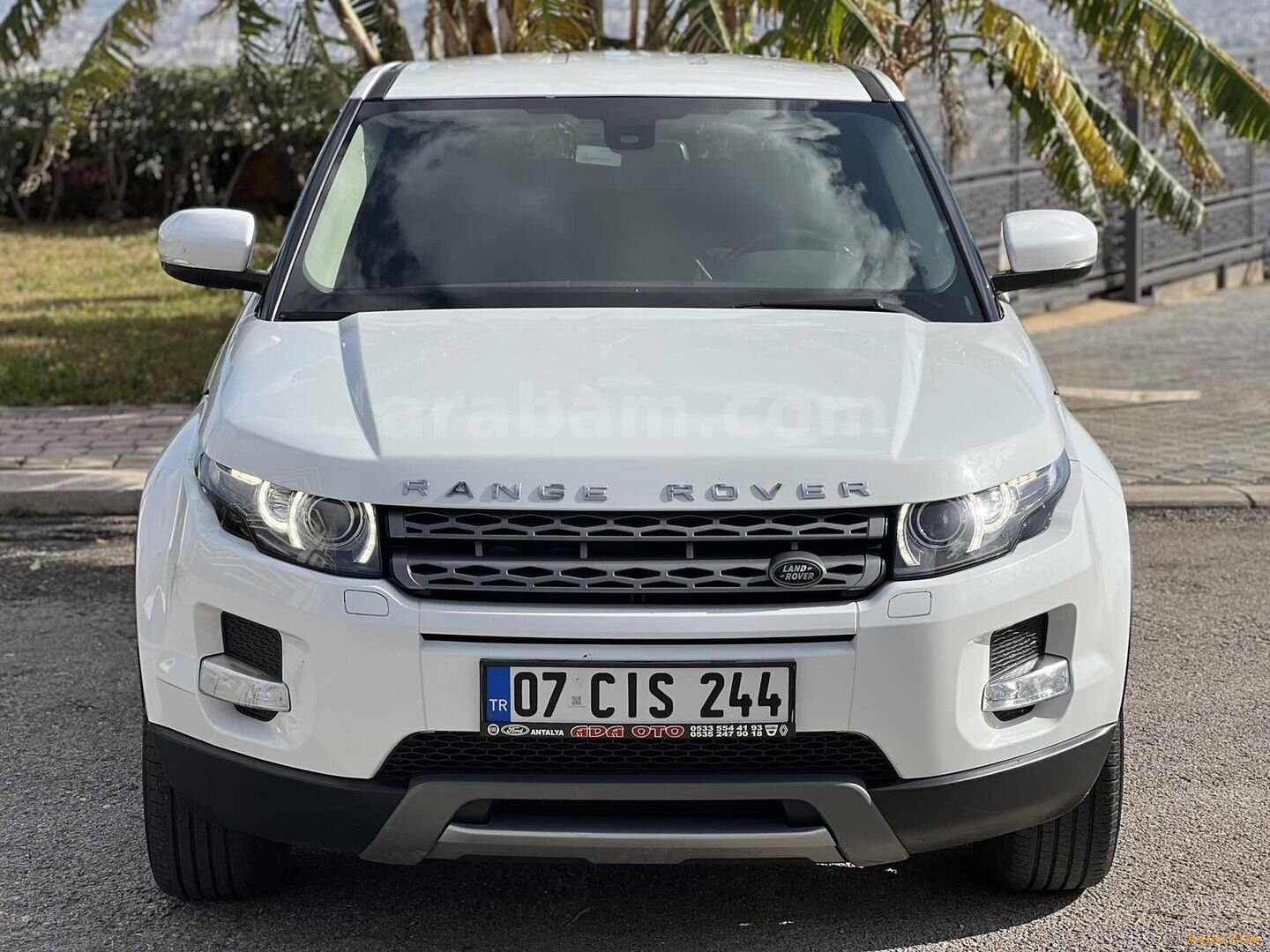 Galeriden Land Rover Range Evoque 2.0 Si4 Pure 2013 Model Antalya 211.000 km Beyaz 3