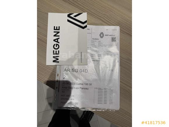 DERMAN AUTO EMSALSİZ MEGANE İCON OTOMATİK KM YOK KADAR AZ
