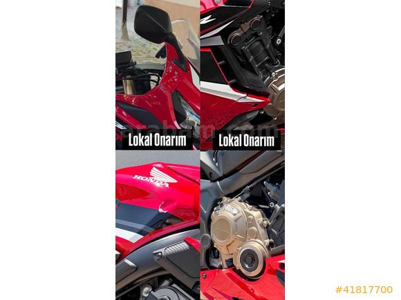 2021 CBR 650R / 17.000 KM'DE / BAKIMLI / SIFIR VİZELİ