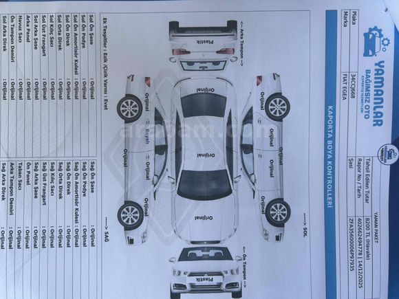 Sahibinden Fiat Egea 1.6 Multijet Easy 2019 Model 