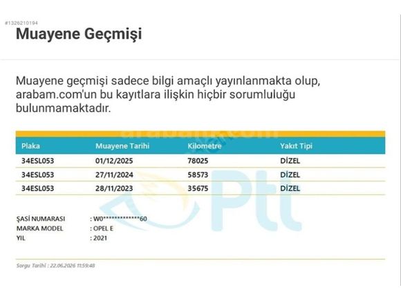 86 BİN KM CAM TAVAN ORTA KONSOL