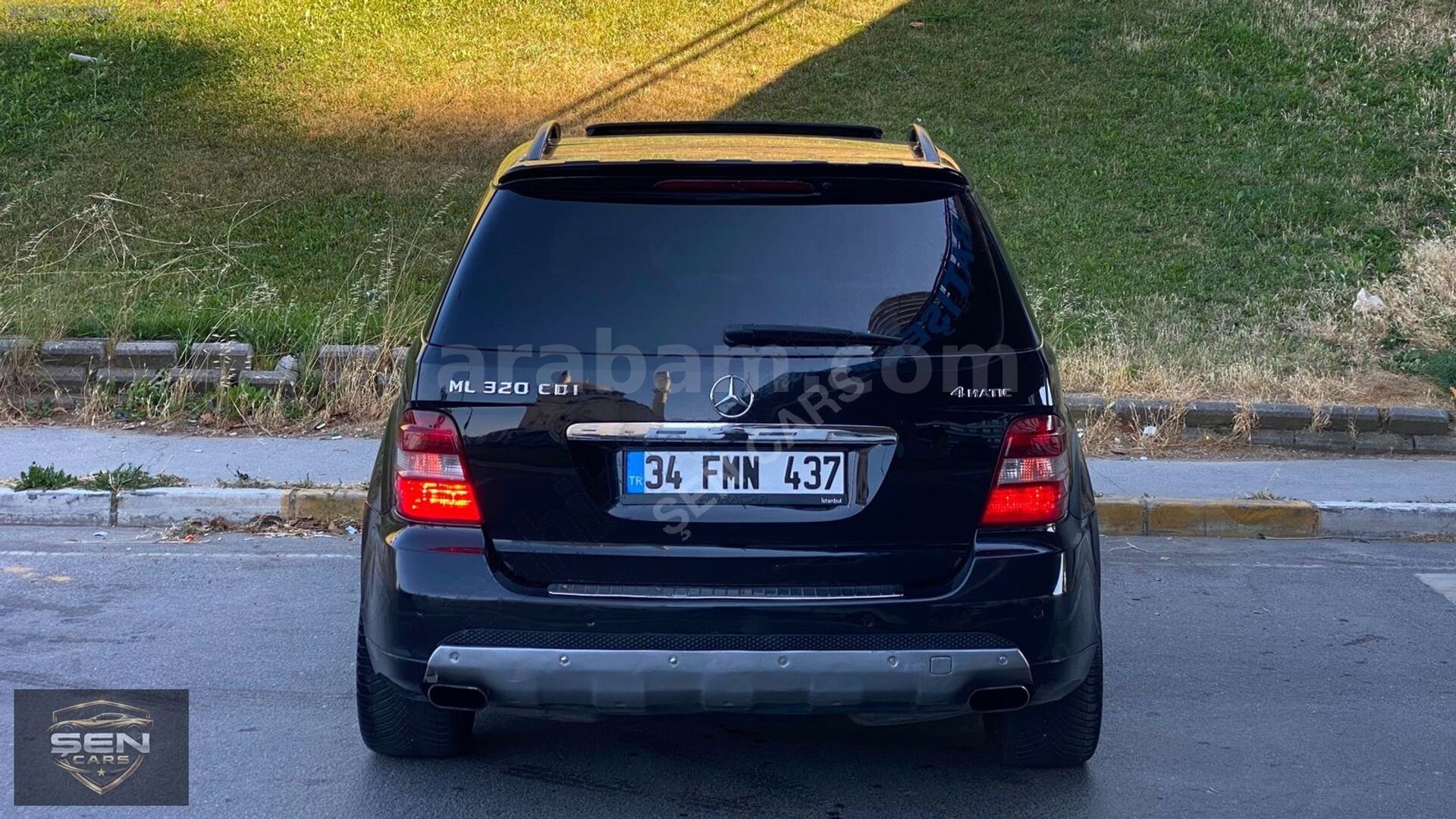 Galeriden Mercedes - Benz ML 320 CDI 2008 Model İstanbul 366.000 km Siyah 7