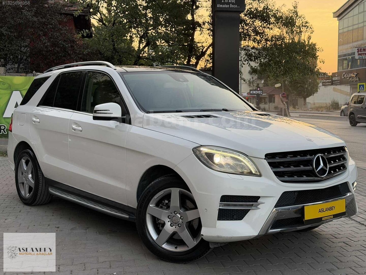Galeriden Mercedes - Benz ML 350 AMG 2014 Model Ankara 353.000 km Beyaz 5