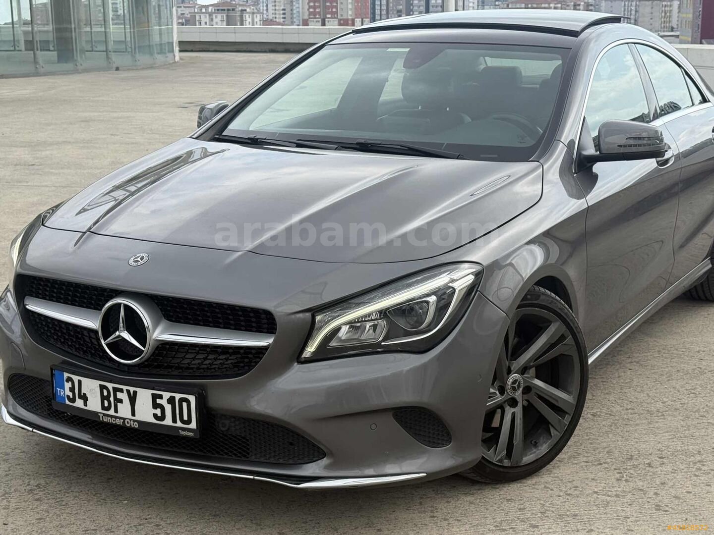 Galeriden Mercedes - Benz CLA 180 D Urban 2018 Model İstanbul 100.000 km Gri 2