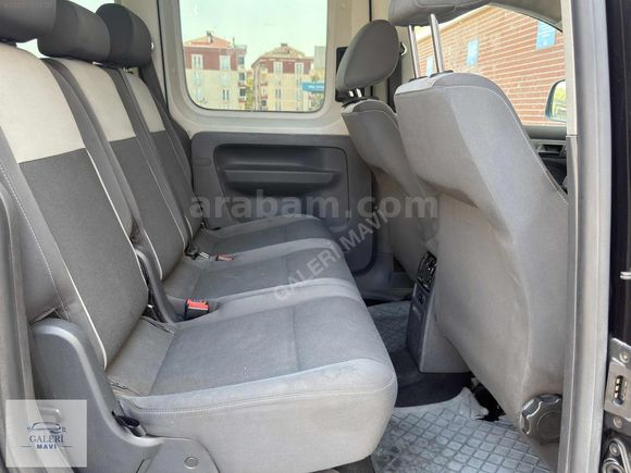 GALERİ MAVİ'DEN 2011 MODEL 1.6 TDI TRENDLİNE VW CADDY CAMLIVAN