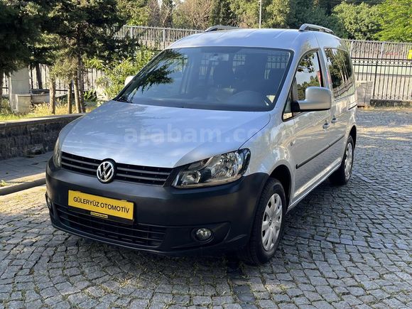 2012'VOLKSWAGEN-CADDY-1.6 TDİ-DİZEL-121'BİN KM'DE