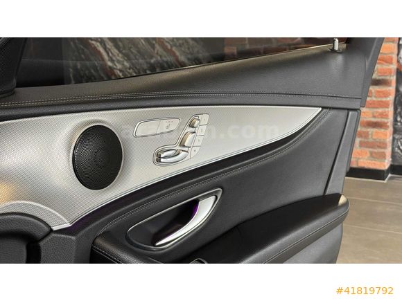 2018 MERCEDES E180 AMG-CAM TAVAN-İÇ DIŞ SİYAH-ÖZEL PLAKA