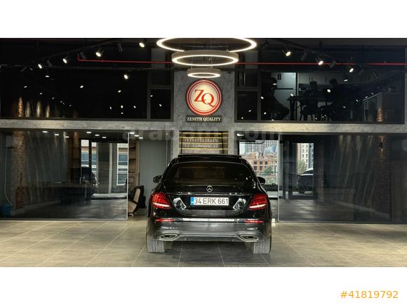 2018 MERCEDES E180 AMG-CAM TAVAN-İÇ DIŞ SİYAH-ÖZEL PLAKA