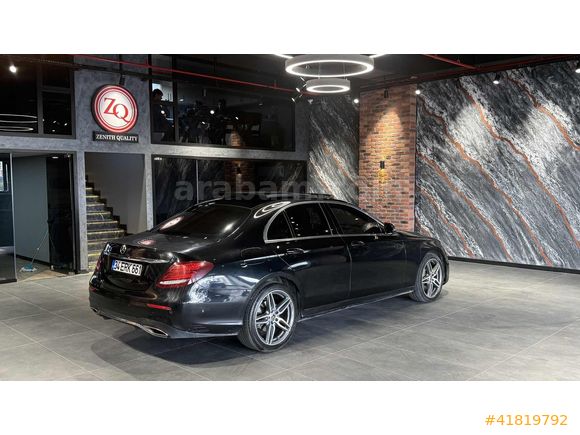 2018 MERCEDES E180 AMG-CAM TAVAN-İÇ DIŞ SİYAH-ÖZEL PLAKA