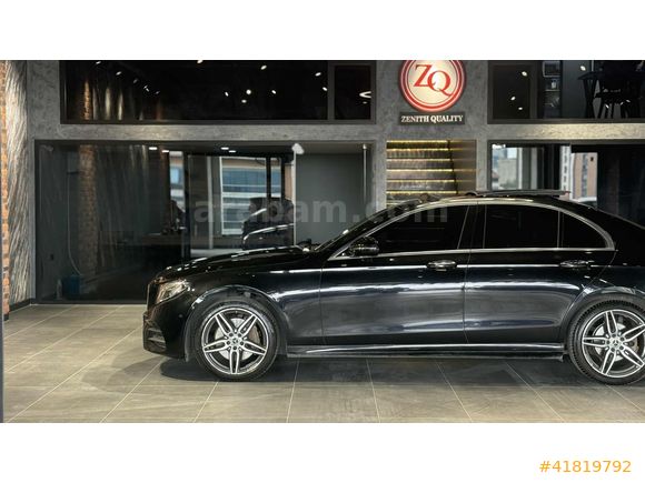 2018 MERCEDES E180 AMG-CAM TAVAN-İÇ DIŞ SİYAH-ÖZEL PLAKA