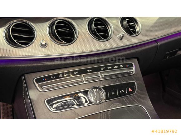 2018 MERCEDES E180 AMG-CAM TAVAN-İÇ DIŞ SİYAH-ÖZEL PLAKA