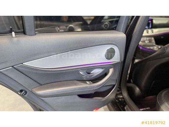 2018 MERCEDES E180 AMG-CAM TAVAN-İÇ DIŞ SİYAH-ÖZEL PLAKA