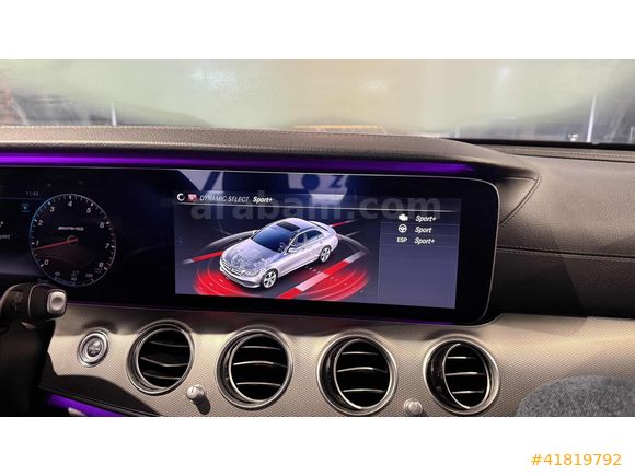 2018 MERCEDES E180 AMG-CAM TAVAN-İÇ DIŞ SİYAH-ÖZEL PLAKA